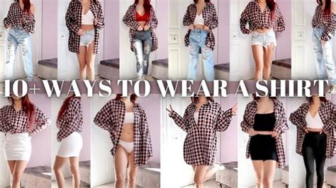 ways to style oversized shirt.